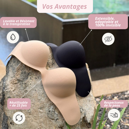 Celyana™ Soutien-Gorge Push-Up Adhésif Sans Bretelles