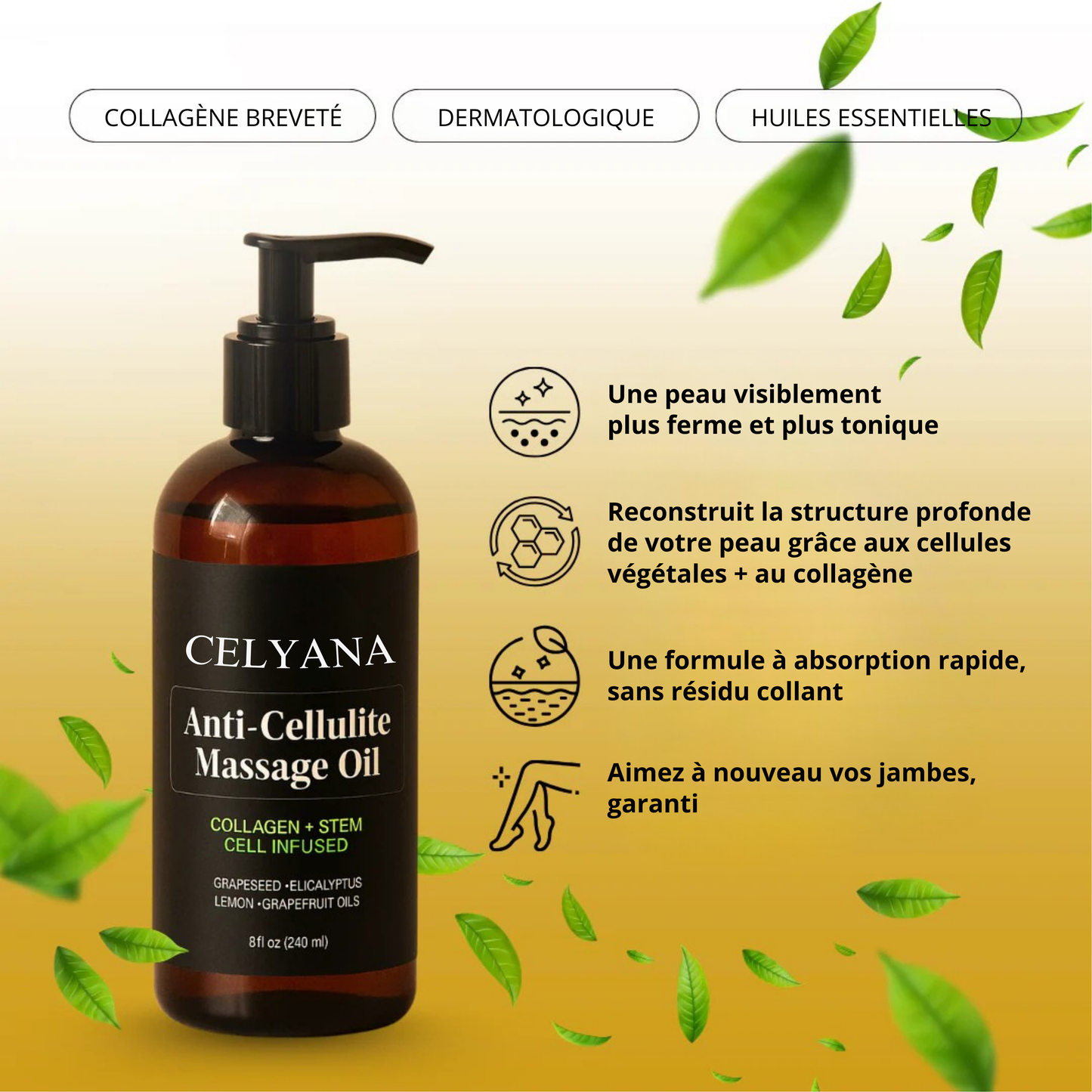 Celyana Huile Massage Anti-Cellulite