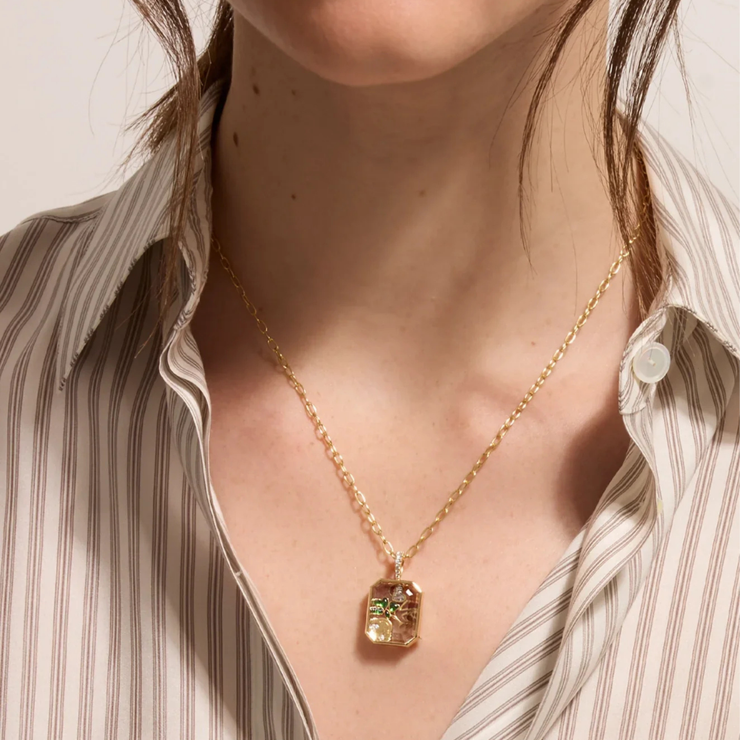 Collier à charmes